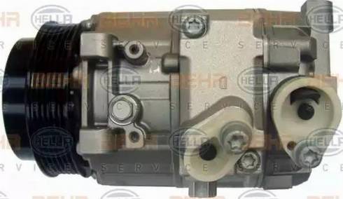 HELLA 8FK 351 322-121 - Compressor, air conditioning autospares.lv