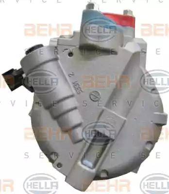 HELLA 8FK 351 322-171 - Compressor, air conditioning autospares.lv