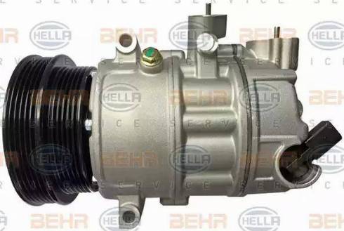 HELLA 8FK 351 322-841 - Compressor, air conditioning autospares.lv