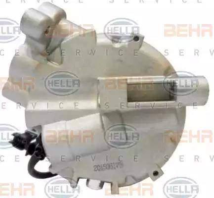 HELLA 8FK 351 322-821 - Compressor, air conditioning autospares.lv