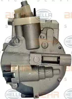 HELLA 8FK 351 322-391 - Compressor, air conditioning autospares.lv