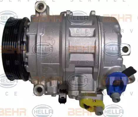 HELLA 8FK 351 322-261 - Compressor, air conditioning autospares.lv