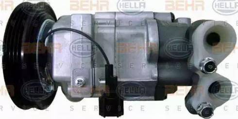 HELLA 8FK 351 322-211 - Compressor, air conditioning autospares.lv