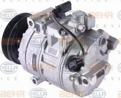 HELLA 8FK 351 322-271 - Compressor, air conditioning autospares.lv