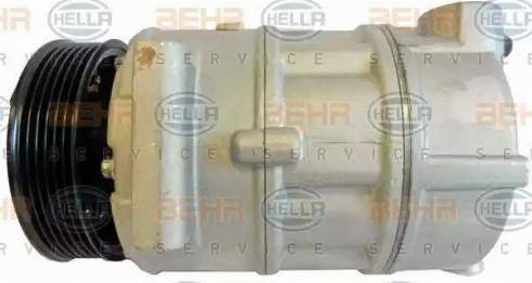 HELLA 8FK 351 322-741 - Compressor, air conditioning autospares.lv