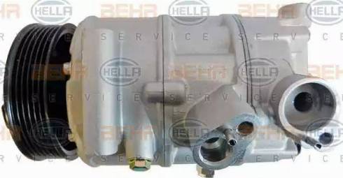 HELLA 8FK 351 322-741 - Compressor, air conditioning autospares.lv