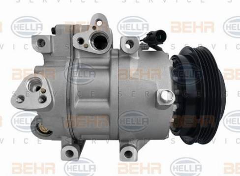 HELLA 8FK 351 273-981 - Compressor, air conditioning autospares.lv