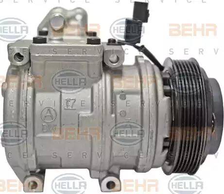 HELLA 8FK 351 273-451 - Compressor, air conditioning autospares.lv