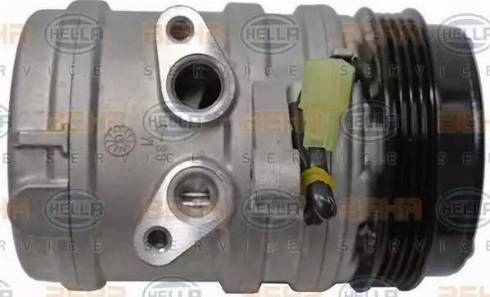 HELLA 8FK 351 273-411 - Compressor, air conditioning autospares.lv