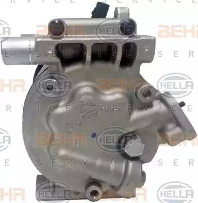 HELLA 8FK 351 273-481 - Compressor, air conditioning autospares.lv