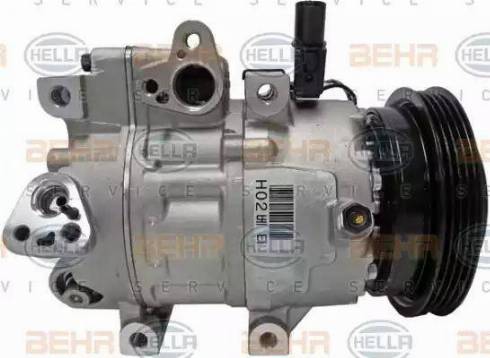 HELLA 8FK 351 273-481 - Compressor, air conditioning autospares.lv