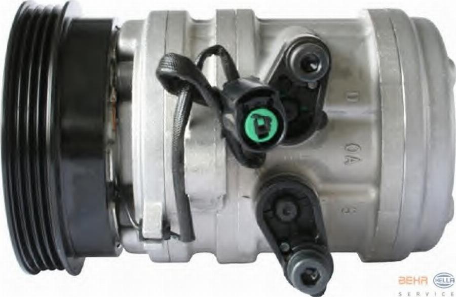 HELLA 8FK351273531 - Compressor, air conditioning autospares.lv