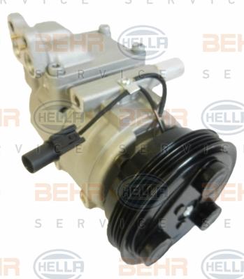 HELLA 8FK 351 273-601 - Compressor, air conditioning autospares.lv