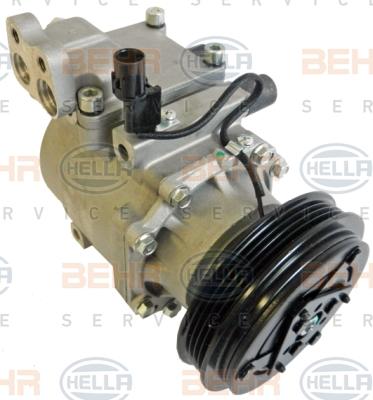 HELLA 8FK 351 273-681 - Compressor, air conditioning autospares.lv