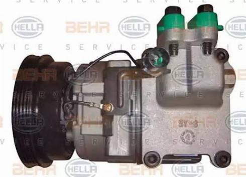 HELLA 8FK 351 273-091 - Compressor, air conditioning autospares.lv