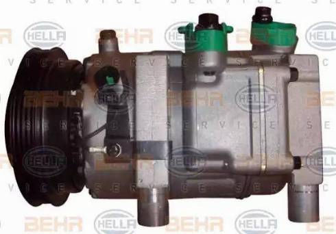 HELLA 8FK 351 273-041 - Compressor, air conditioning autospares.lv