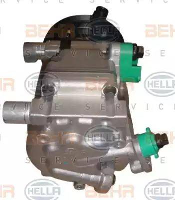 HELLA 8FK 351 273-041 - Compressor, air conditioning autospares.lv