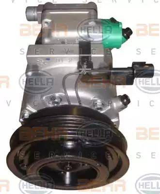 HELLA 8FK 351 273-051 - Compressor, air conditioning autospares.lv