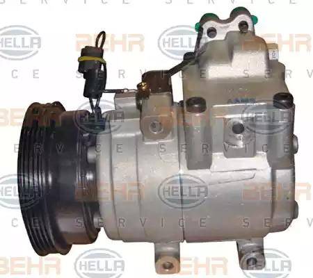 HELLA 8FK 351 273-071 - Compressor, air conditioning autospares.lv