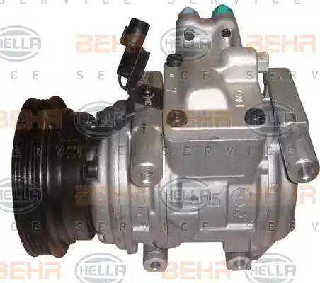 HELLA 8FK 351 273-191 - Compressor, air conditioning autospares.lv