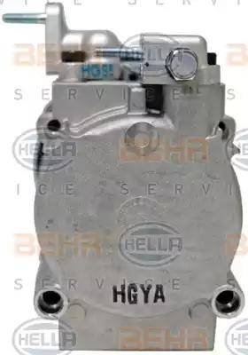 HELLA 8FK 351 273-121 - Compressor, air conditioning autospares.lv