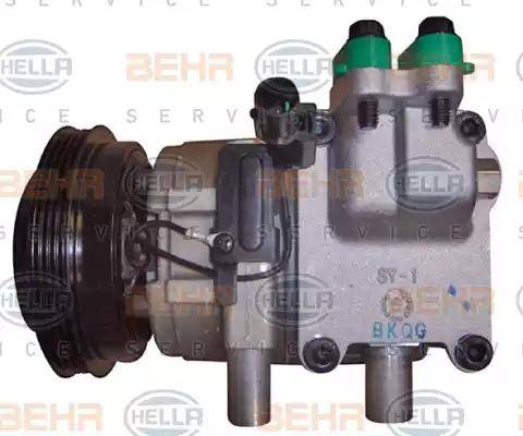 HELLA 8FK 351 273-171 - Compressor, air conditioning autospares.lv