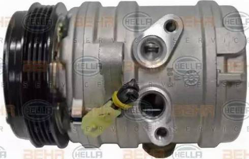 HELLA 8FK 351 273-381 - Compressor, air conditioning autospares.lv