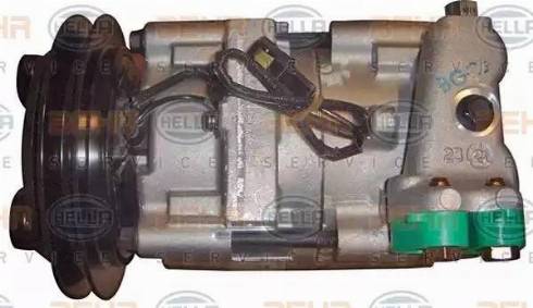 HELLA 8FK 351 273-291 - Compressor, air conditioning autospares.lv