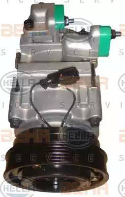 HELLA 8FK 351 273-261 - Compressor, air conditioning autospares.lv