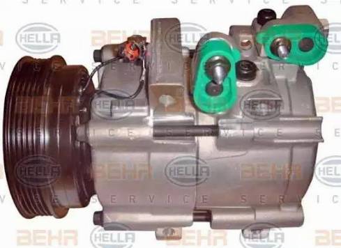 HELLA 8FK 351 273-261 - Compressor, air conditioning autospares.lv