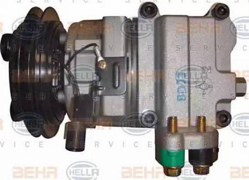 HELLA 8FK 351 273-281 - Compressor, air conditioning autospares.lv