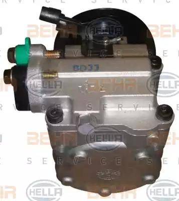 HELLA 8FK 351 273-281 - Compressor, air conditioning autospares.lv