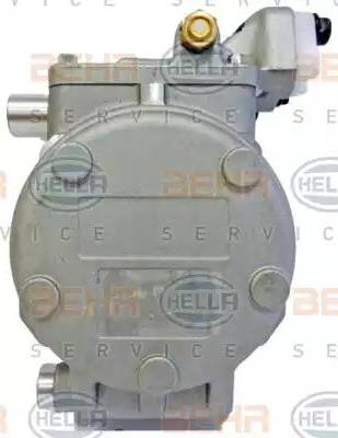 HELLA 8FK 351 273-711 - Compressor, air conditioning autospares.lv