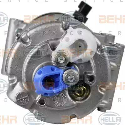 HELLA 8FK 351 272-421 - Compressor, air conditioning autospares.lv