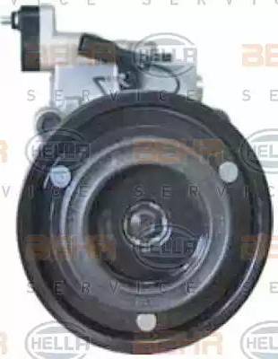 HELLA 8FK 351 272-021 - Compressor, air conditioning autospares.lv