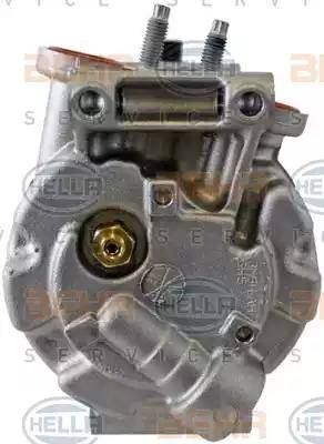 HELLA 8FK 351 272-161 - Compressor, air conditioning autospares.lv