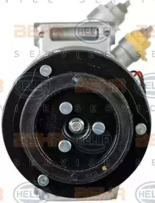 HELLA 8FK 351 272-381 - Compressor, air conditioning autospares.lv