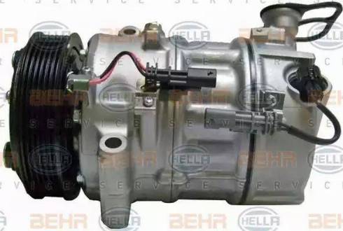 HELLA 8FK 351 272-291 - Compressor, air conditioning autospares.lv