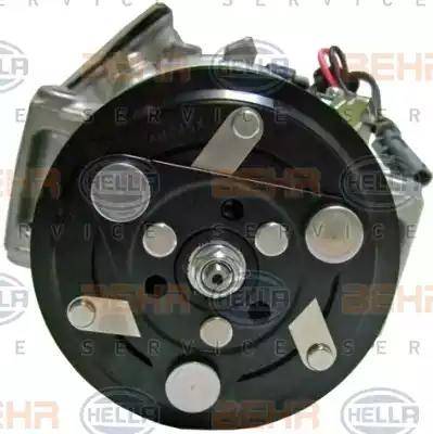 HELLA 8FK 351 272-291 - Compressor, air conditioning autospares.lv