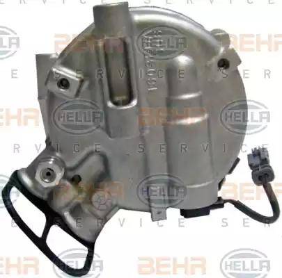 HELLA 8FK 351 272-291 - Compressor, air conditioning autospares.lv