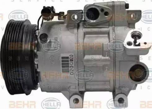 HELLA 8FK 351 272-231 - Compressor, air conditioning autospares.lv