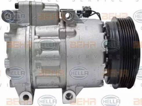 HELLA 8FK 351 272-231 - Compressor, air conditioning autospares.lv