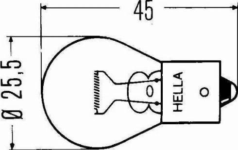 HELLA 8GA 002 073-137 - Bulb autospares.lv