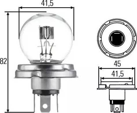 HELLA 8GD 002 088-131 - Bulb autospares.lv