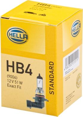 HELLA 8GH 005 636-121 - Bulb, spotlight autospares.lv