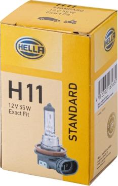 HELLA 8GH 008 358-121 - Bulb, spotlight autospares.lv