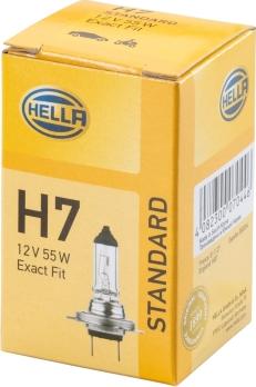 HELLA 8GH 007 157-121 - Bulb, spotlight autospares.lv