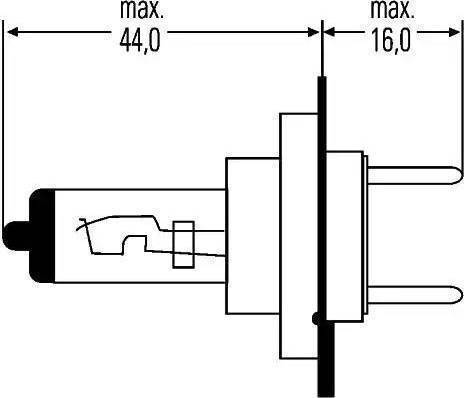 HELLA 8GH 007 157-471 - Bulb, headlight autospares.lv