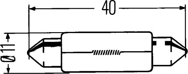 HELLA 8GM 002 091-131 - Bulb, indicator autospares.lv