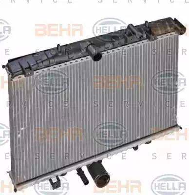 HELLA 8MK 376 714-401 - Radiator, engine cooling autospares.lv